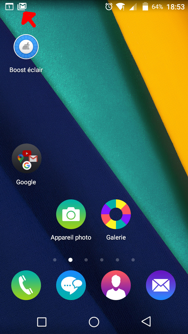 Notification push